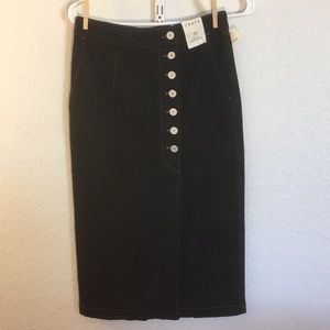 Trave: Olympia Wrap Pencil Skirt